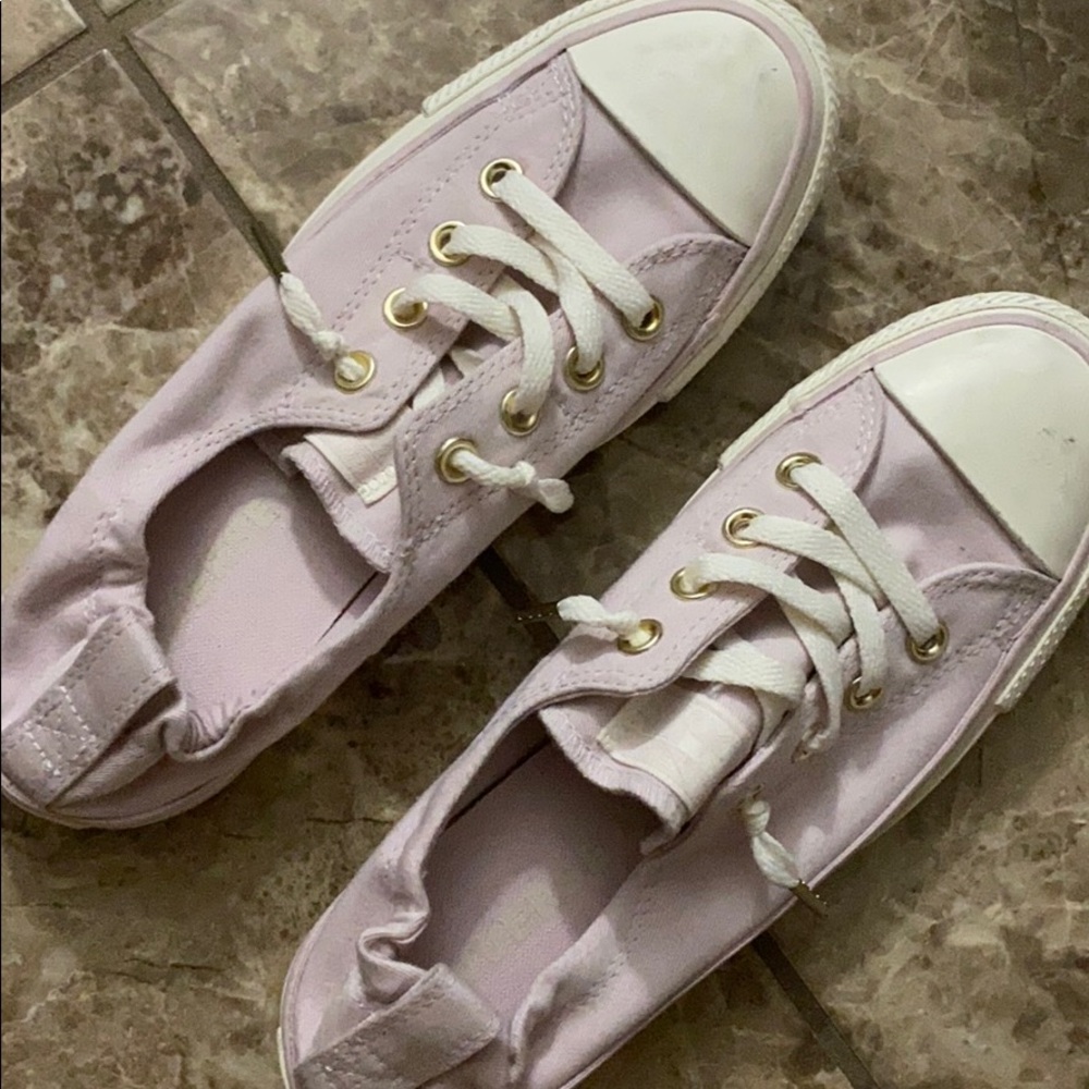 Converse Slip On Pink/Lavender Shoes